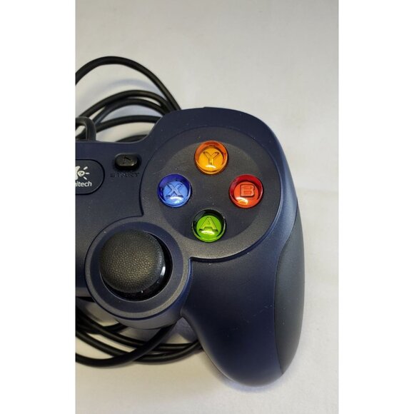 Logitech F310 Gamepad Wired USB Game Controller G-U0001 Dark Blue - Picture 3 of 5